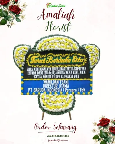 Papan Bunga Duka lumajang