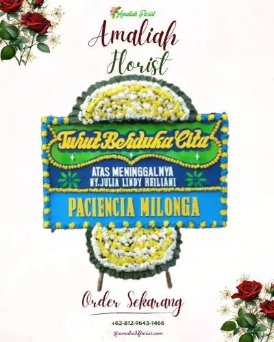 Papan Bunga Duka lumajang