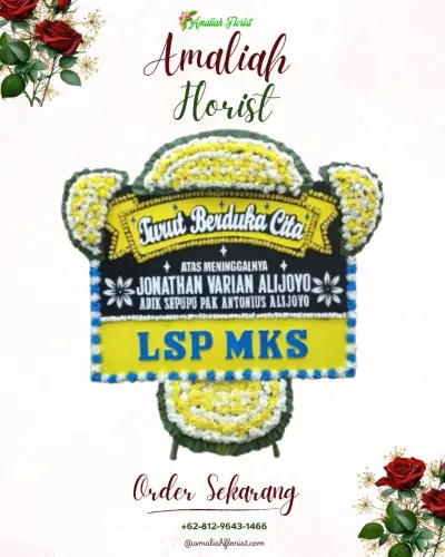 Papan Bunga Duka lumajang