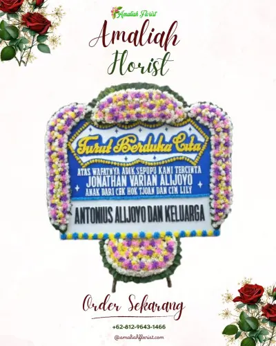 Papan Bunga Duka lumajang