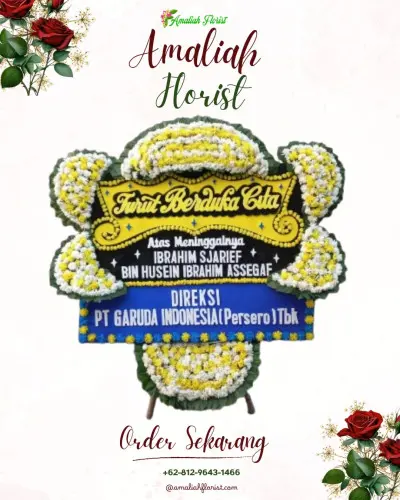 Papan Bunga Duka lumajang