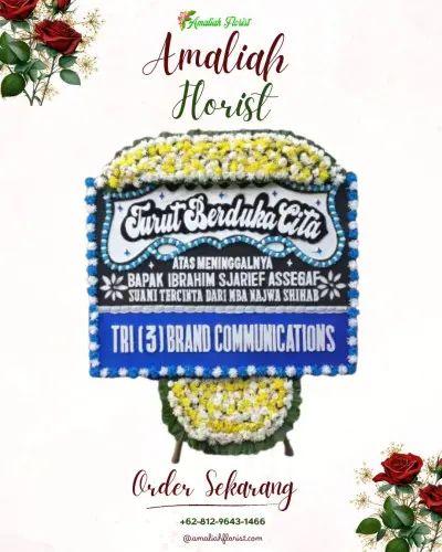 Papan Bunga Duka lumajang