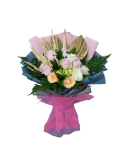 hand buket bunga lumajang