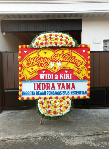 Papan Bunga Pernikahan lumajang